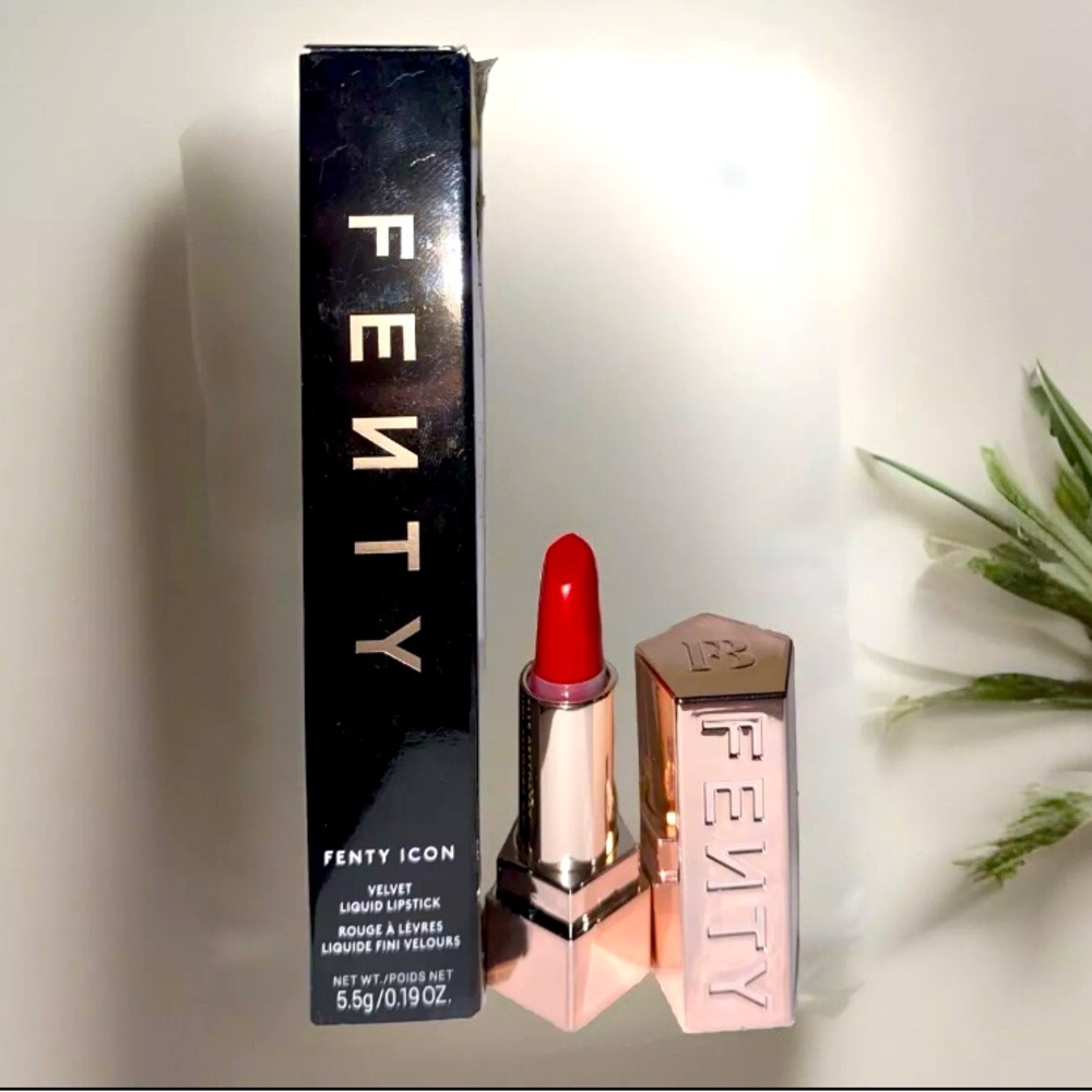 NEW 2 Pc FENTY Icon Velvet Liquid Lipstick TRUTH FAIRY & Semi-Matte Mini THE MVP